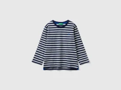 Striped t-shirt in 100% cotton