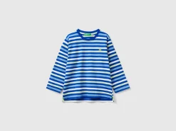 Striped t-shirt in 100% cotton