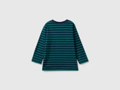 Striped t-shirt in 100% cotton