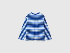 Striped t-shirt in 100% cotton
