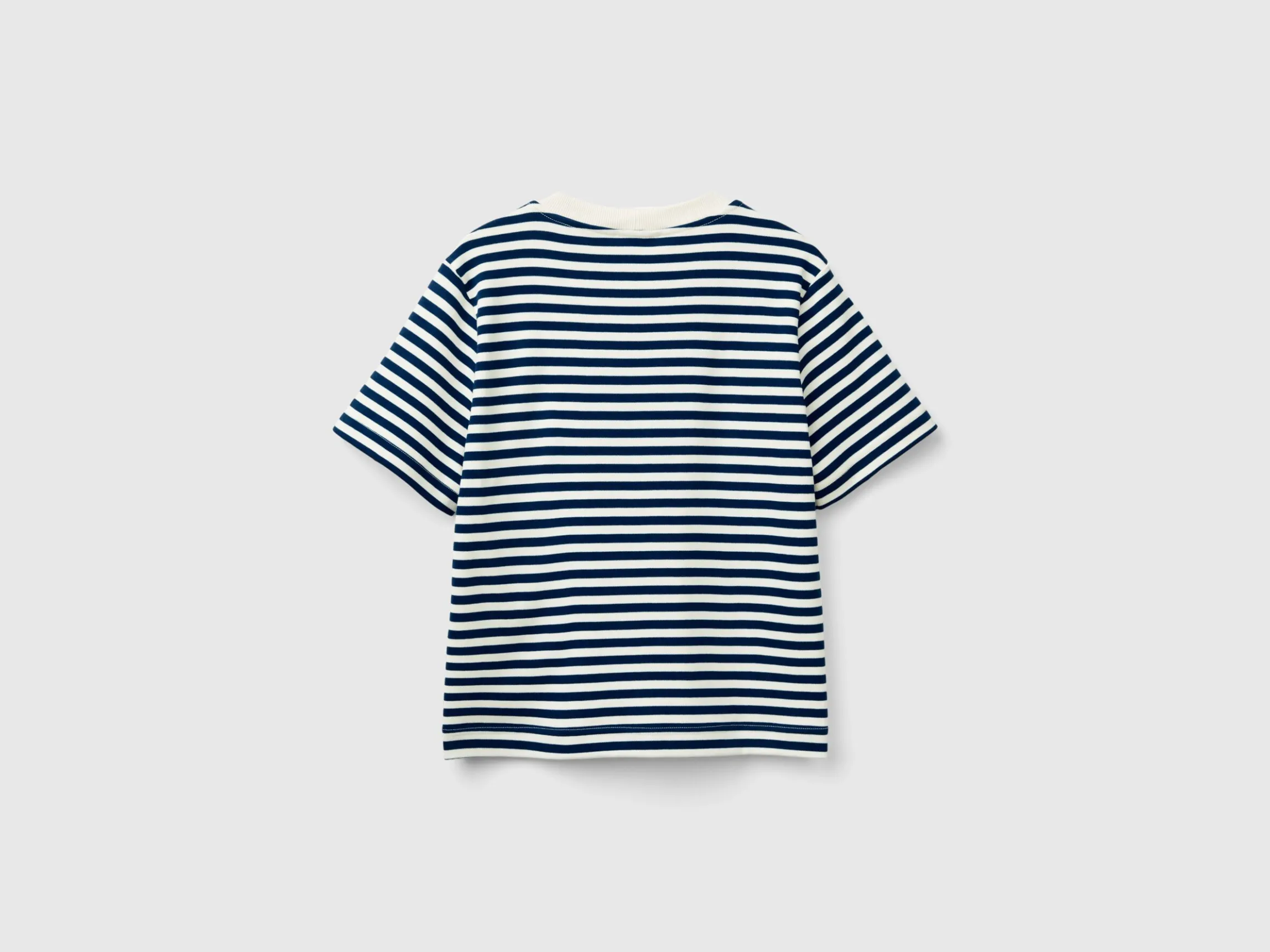 Striped t-shirt in warm cotton