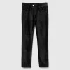 Super skinny chenille trousers