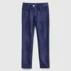 Super skinny chenille trousers