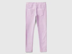 Super skinny chenille trousers