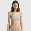 Super stretch organic cotton bra
