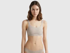 Super stretch organic cotton bra