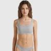 Super stretch organic cotton bra