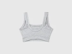 Super stretch organic cotton bra