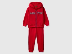 Sweat tracksuit in 100% cotton
