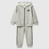 Sweat tracksuit in 100% cotton