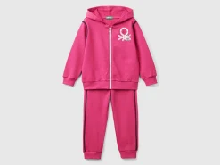 Sweat tracksuit in 100% cotton