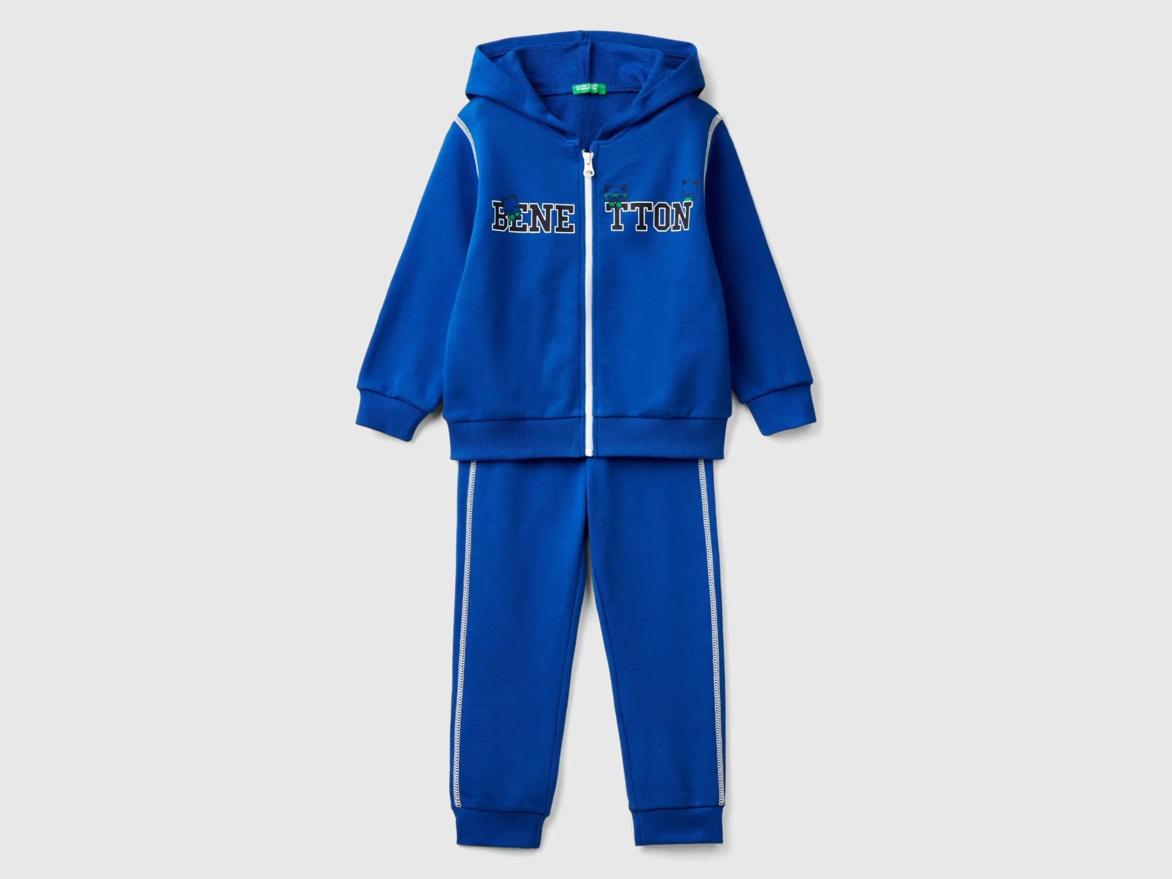Sweat tracksuit in 100% cotton