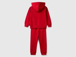Sweat tracksuit in 100% cotton