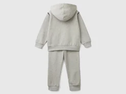 Sweat tracksuit in 100% cotton