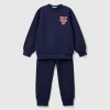 Sweat tracksuit with logo