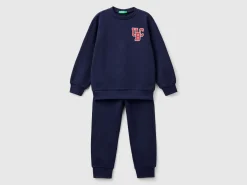 Sweat tracksuit with logo
