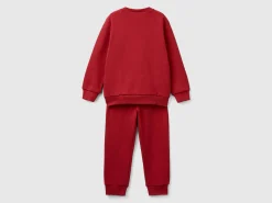 Sweat tracksuit with logo