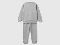 Sweat tracksuit with logo