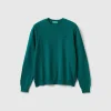 Sweater in cashmere and wool blend