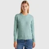 Sweater in pure Shetland wool