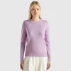 Sweater in pure Shetland wool