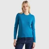 Sweater in pure Shetland wool