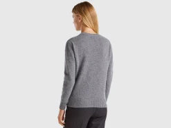 Sweater in pure Shetland wool
