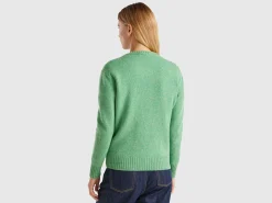 Sweater in pure Shetland wool