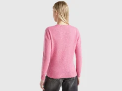 Sweater in pure Shetland wool