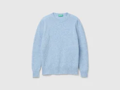 Sweater in pure Shetland wool