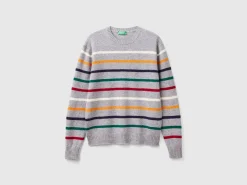 Sweater in pure Shetland wool