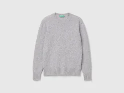 Sweater in pure Shetland wool