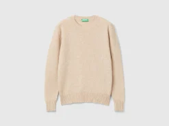 Sweater in pure Shetland wool