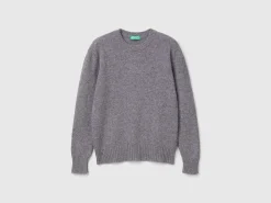 Sweater in pure Shetland wool