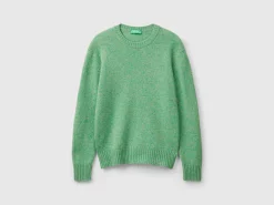 Sweater in pure Shetland wool