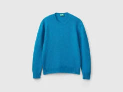 Sweater in pure Shetland wool