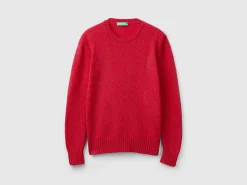 Sweater in pure Shetland wool
