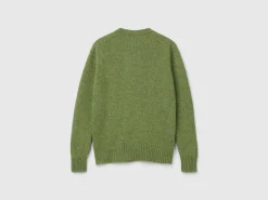Sweater in pure Shetland wool