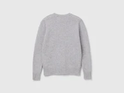 Sweater in pure Shetland wool