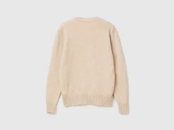 Sweater in pure Shetland wool