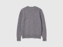 Sweater in pure Shetland wool