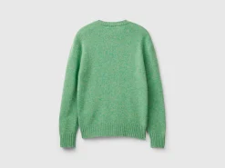 Sweater in pure Shetland wool