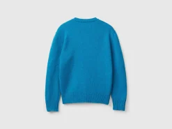 Sweater in pure Shetland wool