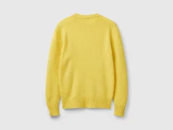 Sweater in pure Shetland wool