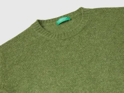 Sweater in pure Shetland wool