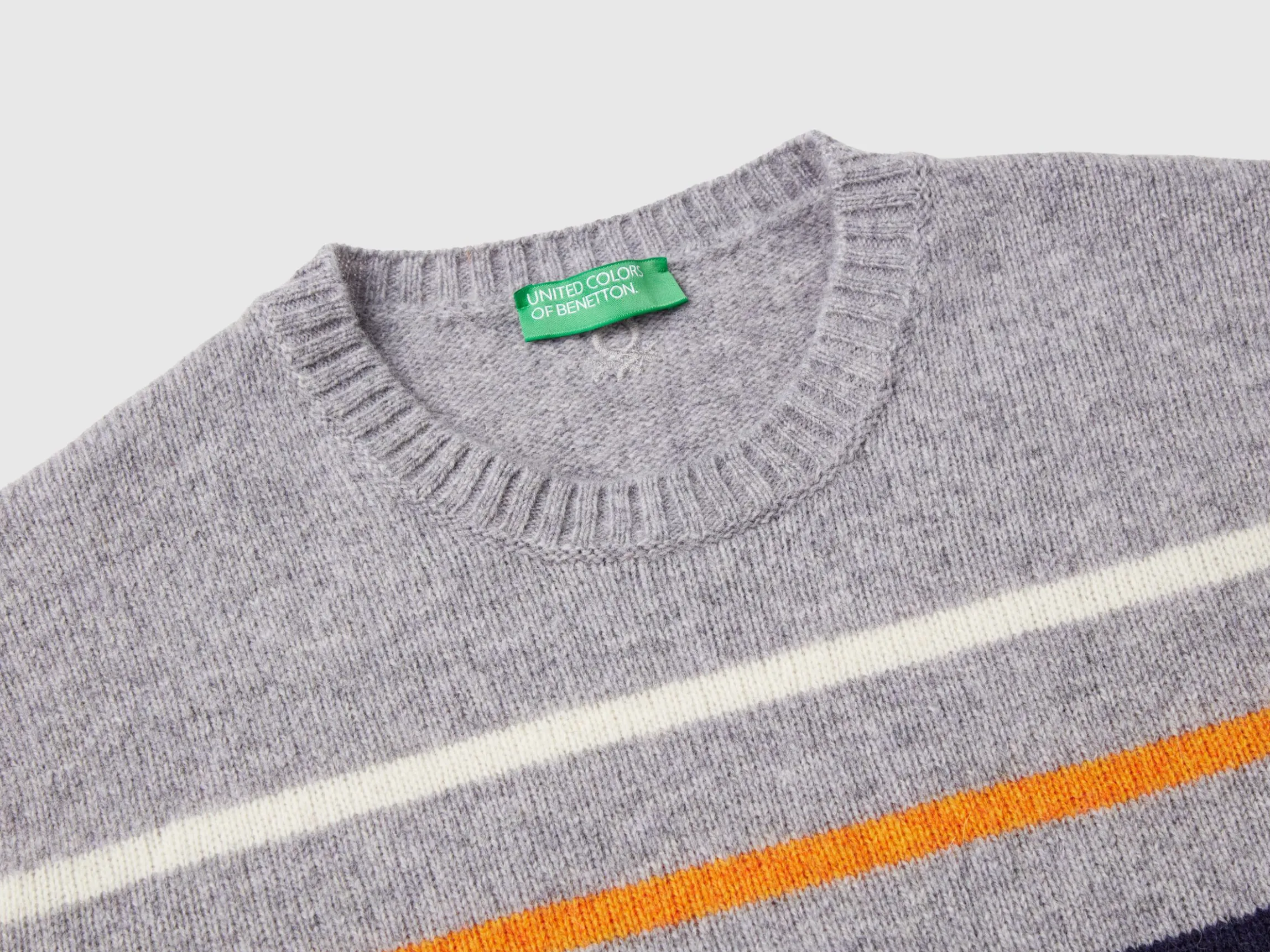 Sweater in pure Shetland wool