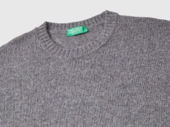 Sweater in pure Shetland wool