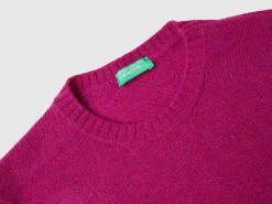 Sweater in pure Shetland wool