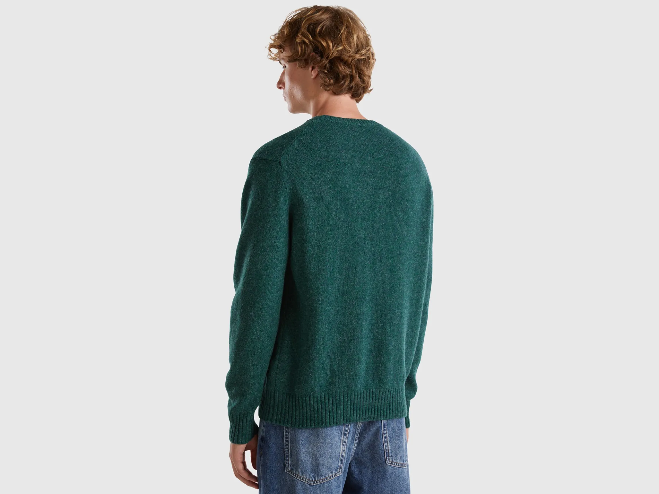 Sweater in Shetland wool