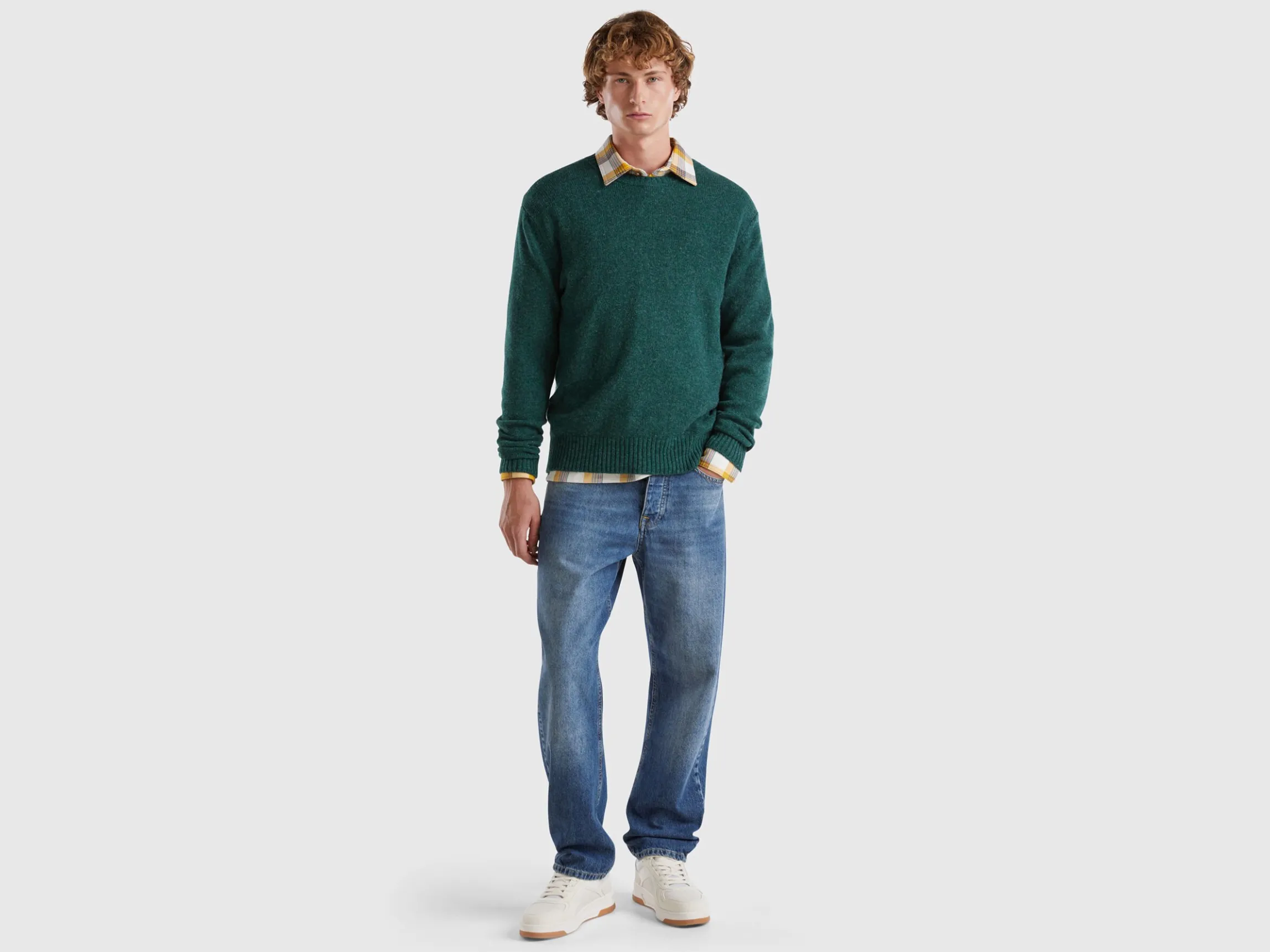 Sweater in Shetland wool